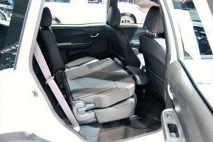 Honda BR-V Rear Seats 33rd Thailand International Motor Expo 2016