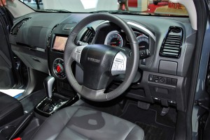 Isuzu mu-X Blue Power Interior 33rd Thailand International Motor Expo 2016