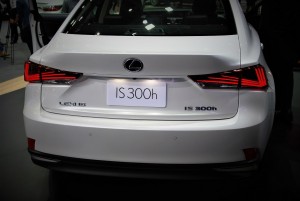 Lexus IS 300h Rear View 33rd Thailand International Motor Expo 2016