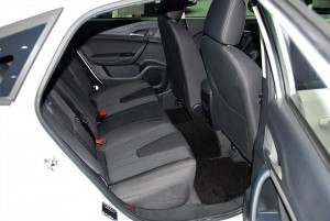 MG 5 Rear Seats 33rd Thailand International Motor Expo 2016
