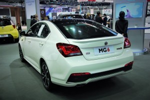 MG 6 Turbo Rear View 33rd Thailand International Motor Expo 2016