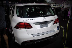 Mercedes-Benz GLE500e Rear View 33rd Thailand International Motor Expo 2016