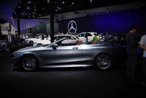 Mercedes-Benz S500 Cabriolet Side View 33rd Thailand International Motor Expo 2016