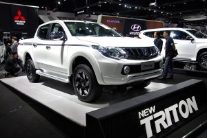 Mitsubishi Triton Front View 33rd Thailand International Motor Expo 2016