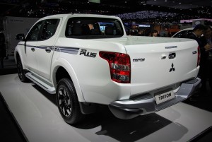 Mitsubishi Triton Plus Rear View 33rd Thailand International Motor Expo 2016