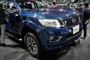 Nissan Navara Blue 33rd Thailand International Motor Expo 2016