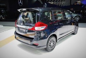 Suzuki Ertiga Dreza Rear View 33rd Thailand International Motor Expo 2016