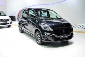 Suzuki Ertiga Drezza Front View 33rd Thailand International Motor Expo 2016