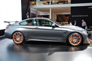 BMW M4 GTS Coupe Side View 33rd Thailand International Motor Expo 2016