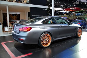 BMW M4 GTS Coupe Rear View Thailand Motor Expo 2016