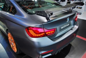 BMW M4 GTS Coupe Rear Spoiler 33rd Thailand International Motor Expo 2016