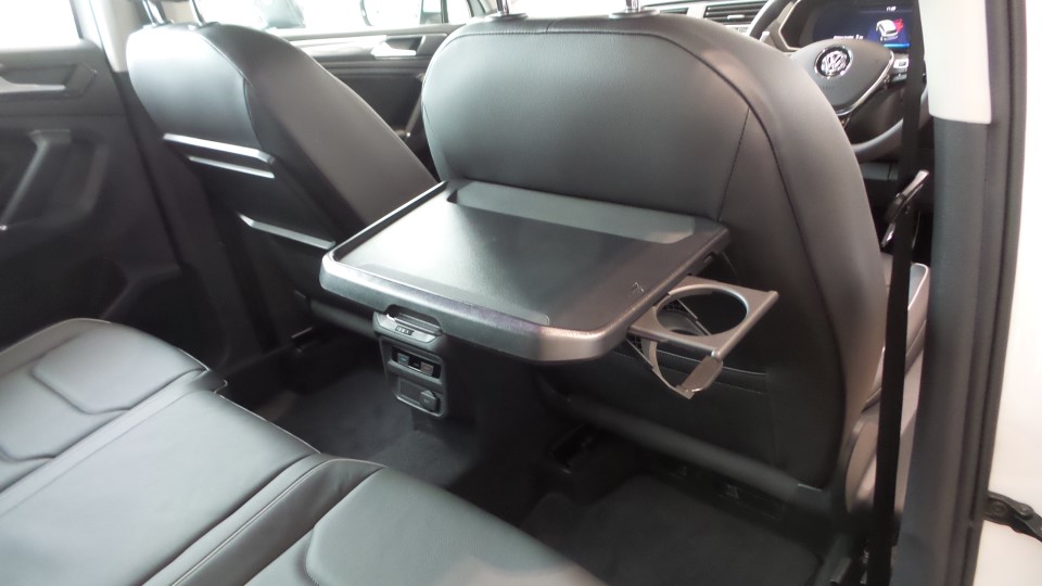 rear seat tray table