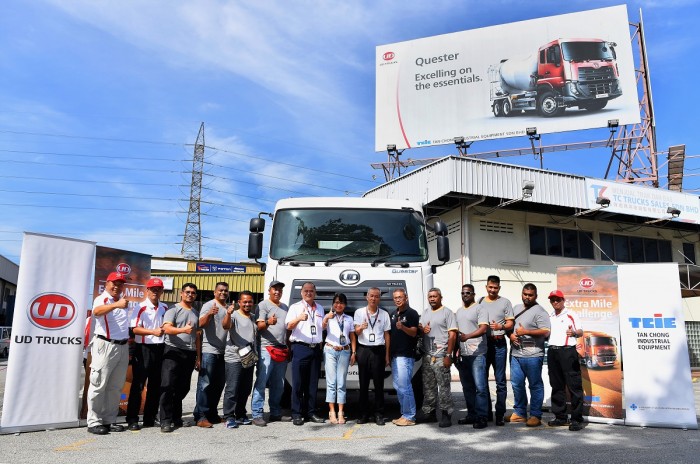 UDEMC Pre-selection at TCIE, UD Trucks Malaysia 2017