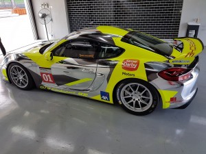 Porsche Cayman GT4 Clubsport Malaysia Rear Three Quarter View 2017