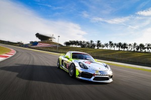 Porsche Cayman GT4 Clubsport Sepang International Circuit 2017