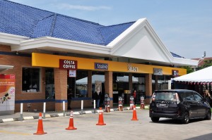 Shell Select Convenience Store, Costa Coffee, Malaysia 2017