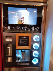 Shell Select Convenience Store, Costa Coffee Machine - Cold, Malaysia