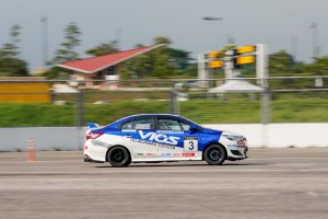 Freddie Ang, a young driver with great potential suffered a DNF on Day 2