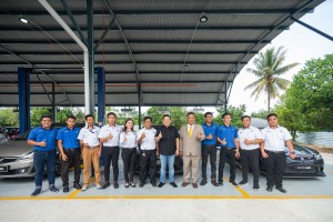 Staff of Shirba PROTON 3S Centre in Kota Kinabalu, Sabah