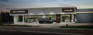 Hyundai_Global Dealership Space Identity_3S Centre_CS Euro _Storefront_Penang