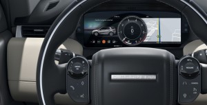 Land Rover Discovery Sport R-Dynamic_Interior_Info Display_Meter Cluster_Terrain 2_Steering Wheel