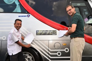 Scania Ecolution Partnership Agreement_Politeknik Sandakan Sabah_Bus