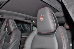 Maserati Levante Trofeo_Launch Edition_Seats_Headrest_Embroidery