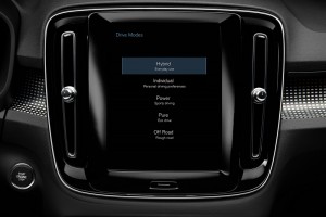 Volvo_PHEV_Drive Mode Menu_Touchscreen