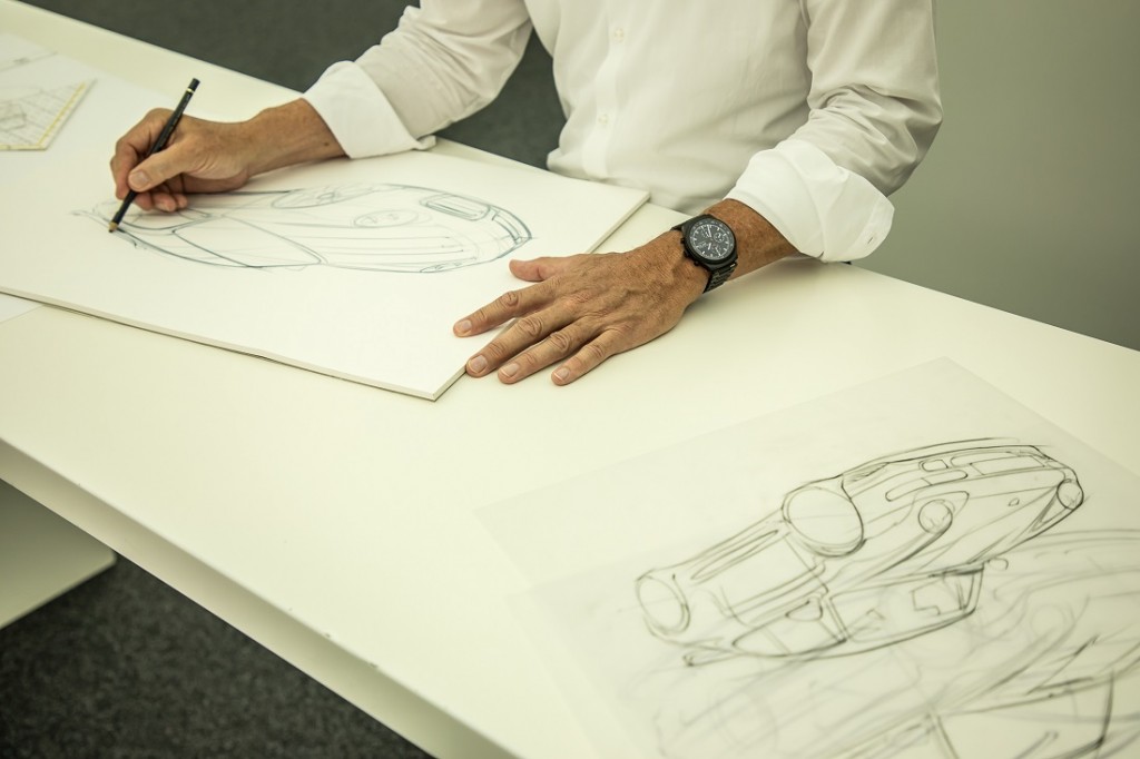 Porsche_Sonderwunsch Factory One-Off_Sketch By Designer Grant Larson