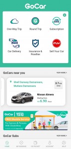 GoCar_App Screen