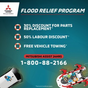 Mitsubishi Motors Malaysia_Flood Relief Program