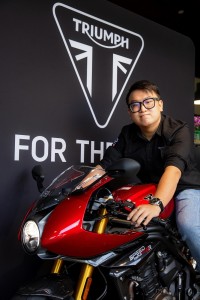 GENE Advance_General Manager_Eugene Ngo_Triumph Speed Triple RR