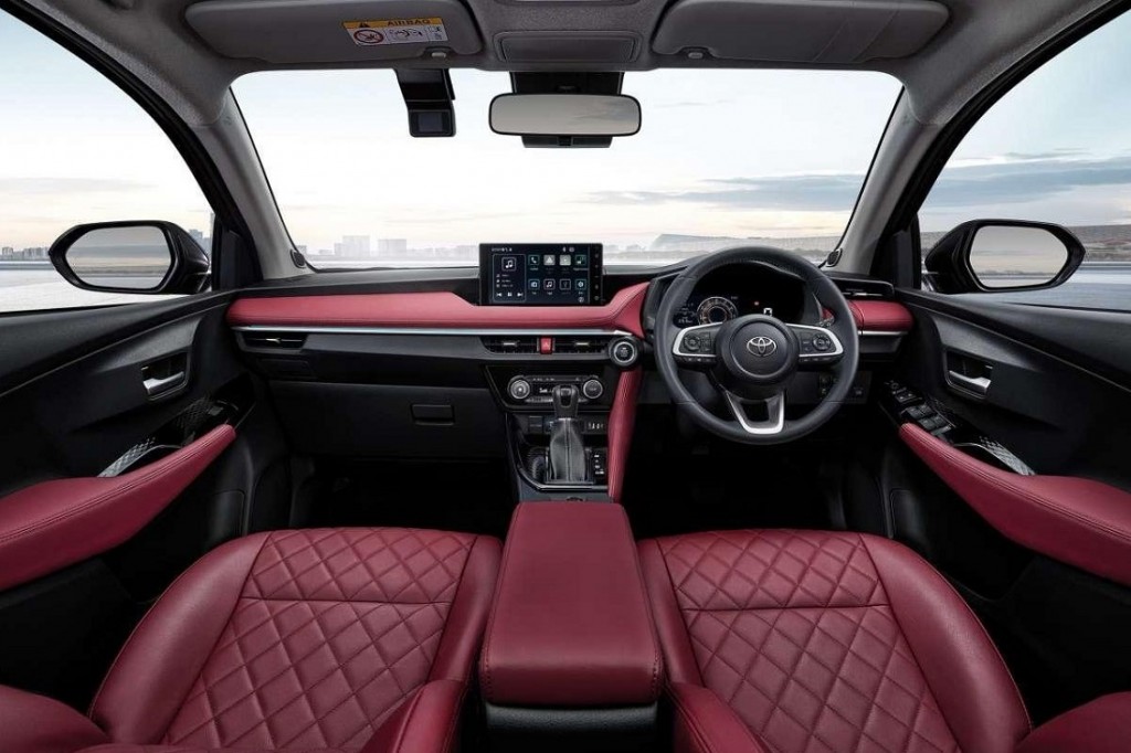 Example of Vios interior. Actual product may vary.