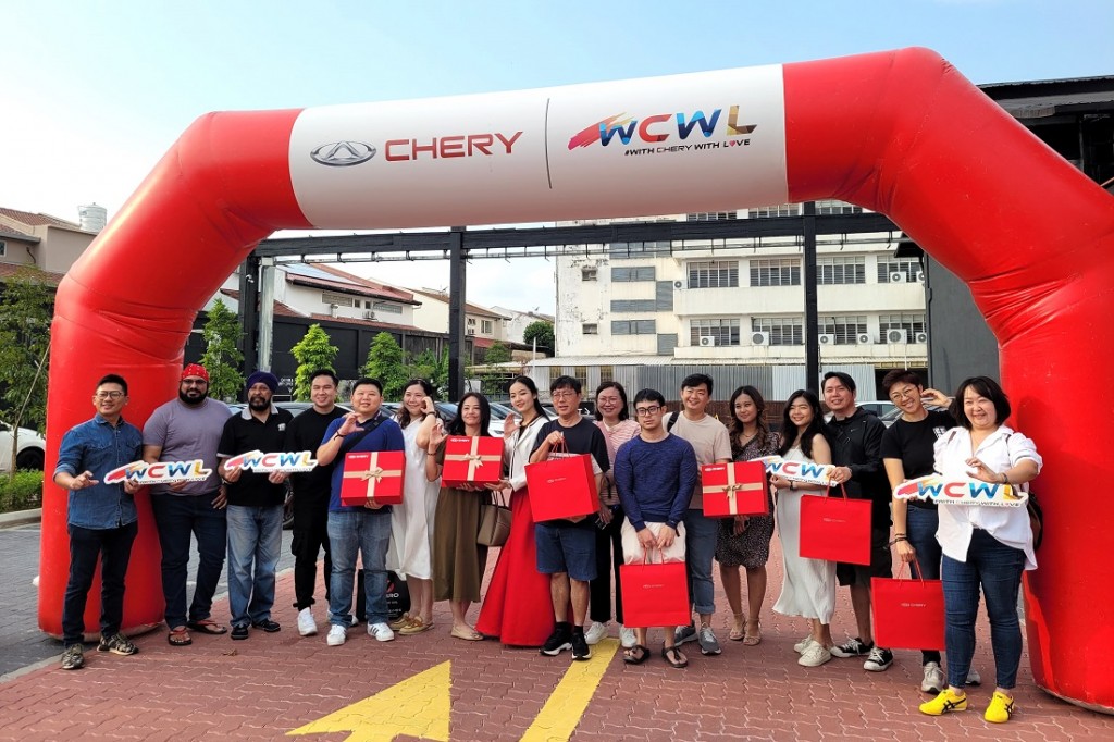 Some members of the Chery Owners Club at the launch.