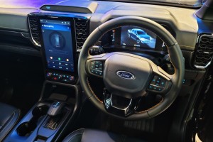 Ford Ranger Wildtrak 3.0 V6_Steering_Digital Meter Display_Infotainment
