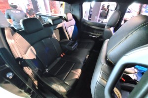 Ford Ranger Wildtrak 3.0 V6_Rear Seats