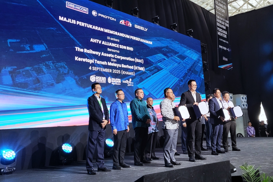 Automotive High Tech Valley_AHTV Alliance_Keretapi Tanah Melayu KTM_Railway Assets Corporation_MOU